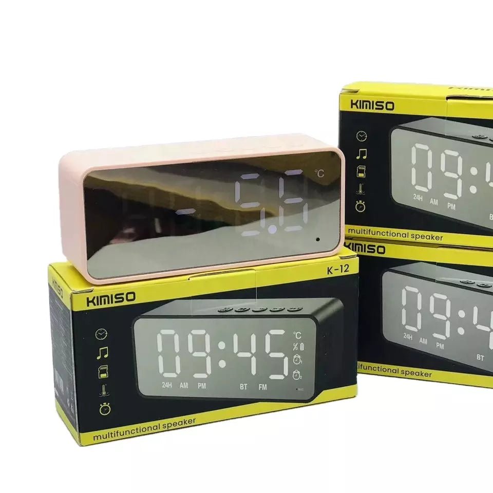 Parlante reloj rectangular kimiso K-12 - RAGO